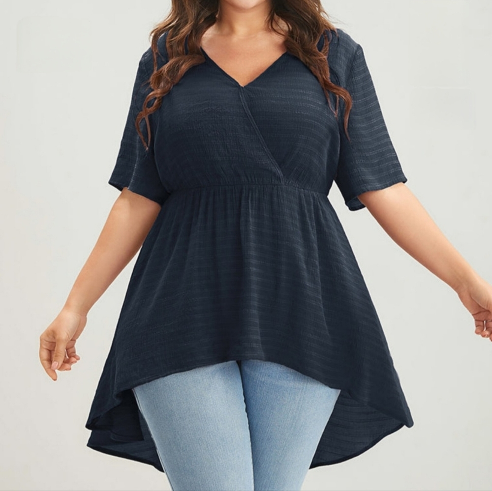 High Low blouse by BloomChic